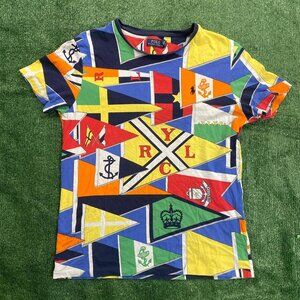 Vintage Y2K Polo Allover Tee